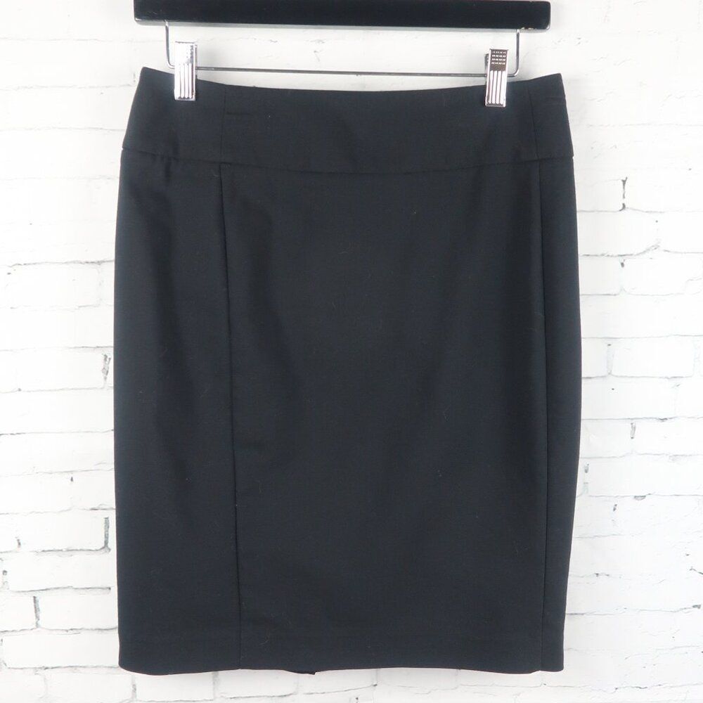 APT 9 BLACK THE TORIE SKIRT OFFICE WORK BUSINESS PENCIL SKIRT SIZE 4